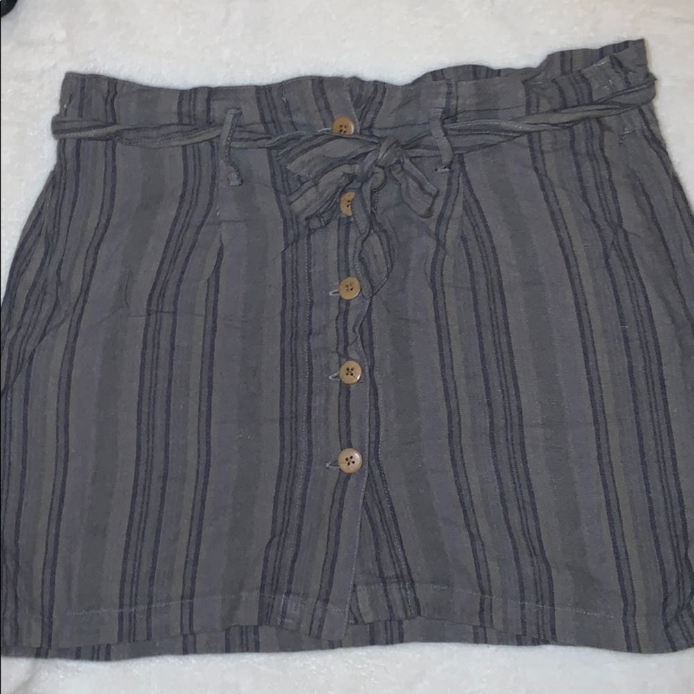 Button down skirt